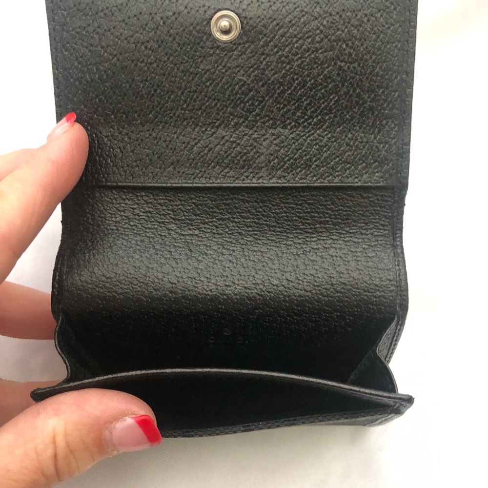 Gucci Black Monogram Wallet - Picture 4 of 15